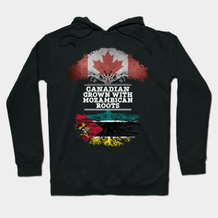 Canadian Grown With Mozambican Roots - Gift for Mozambican With Roots From Mozambique Hoodie